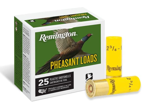 Remington Pheasant Load 20 Gauge Lead Shot 1 Ounce #5 25 Rounds