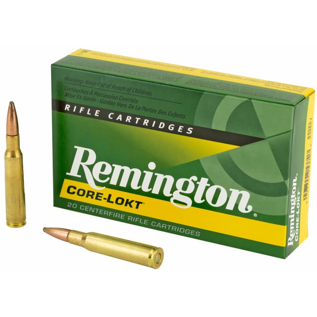 Remington Core-Lokt 7mm Mauser Pointed Soft Point 140 Grain 20 Rounds