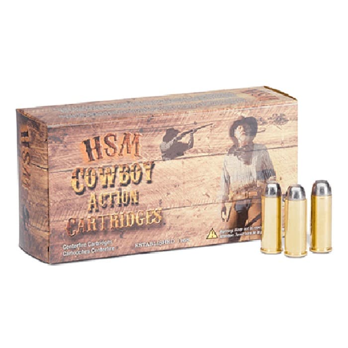 HSM 3220WIN1N Cowboy Action  32-20 Win 115 gr Round Nose Flat Point 50 Rounds