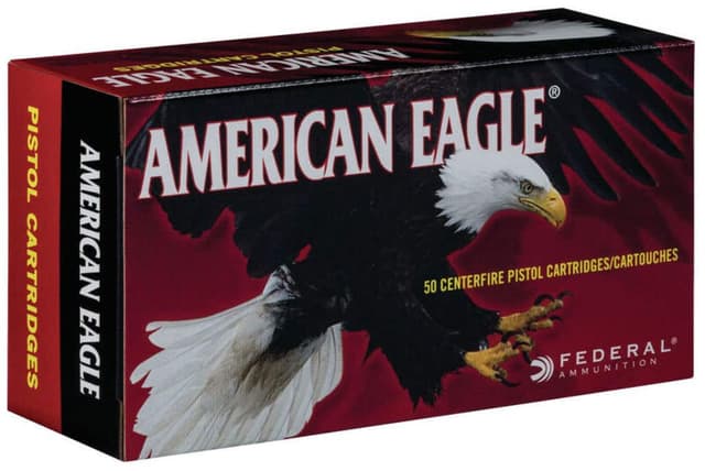 Federal, American Eagle, 38 Super, Jacketed Hollow Point, 115 Grain, 50 Rounds