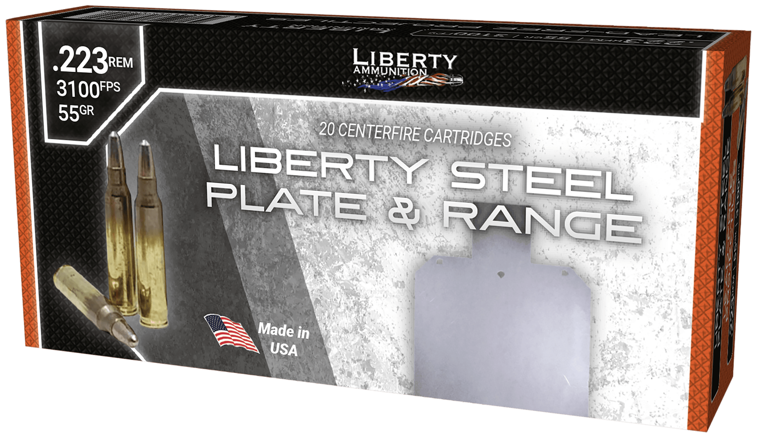 Liberty Ammunition LAR223070   223Rem 55gr 20 Rounds