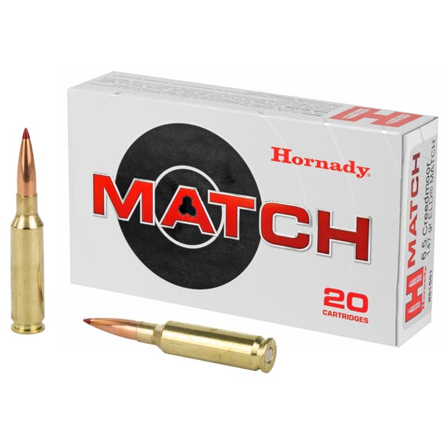Hornady Match Rifle Ammo 6.5 Creedmoor 147 gr. ELD Match 20 rd.