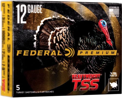 Federal Premium Heavyweight TSS Load 12 Gauge Tungsten Super Shot 2 Ounce 5 Rounds
