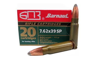 Barnaul 762x39 125gr Sp 20 Rounds