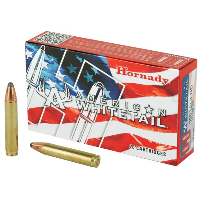 Hornady American Whitetail Rifle Ammo 350 Legend 170gr