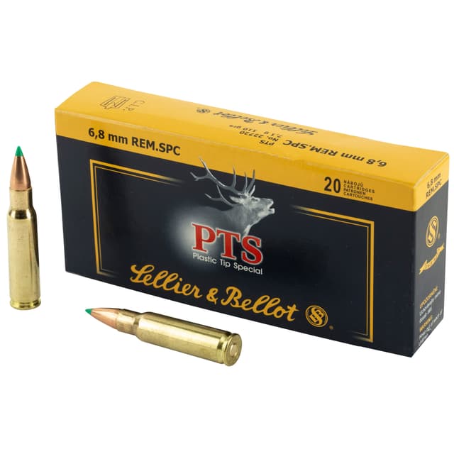 Sellier and Bellot 6.8 Remington SPC Plastic Tip Special 110 Grain 20 Rounds