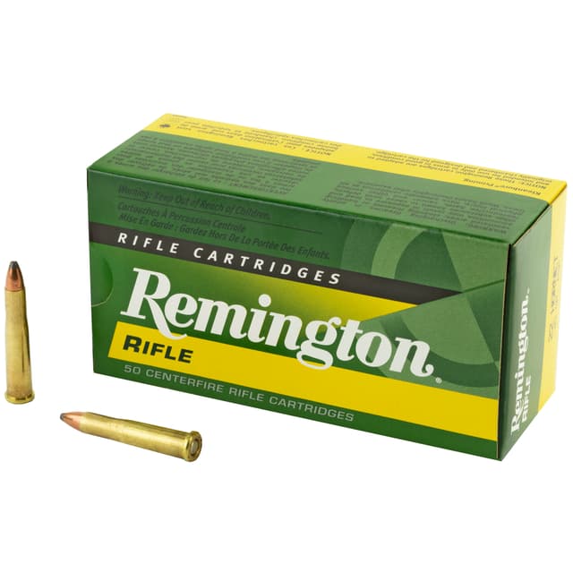 Remington High Performance Rifle Ammo 22 Hornet Pointed Soft Point 45 Grain 50 Rounds