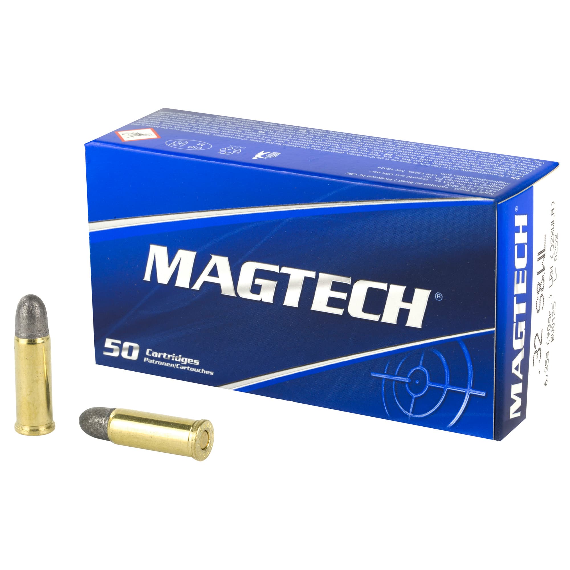 Magtech Range Training 32 S W Long Lead Round Nose 98 Grain 50 Rounds