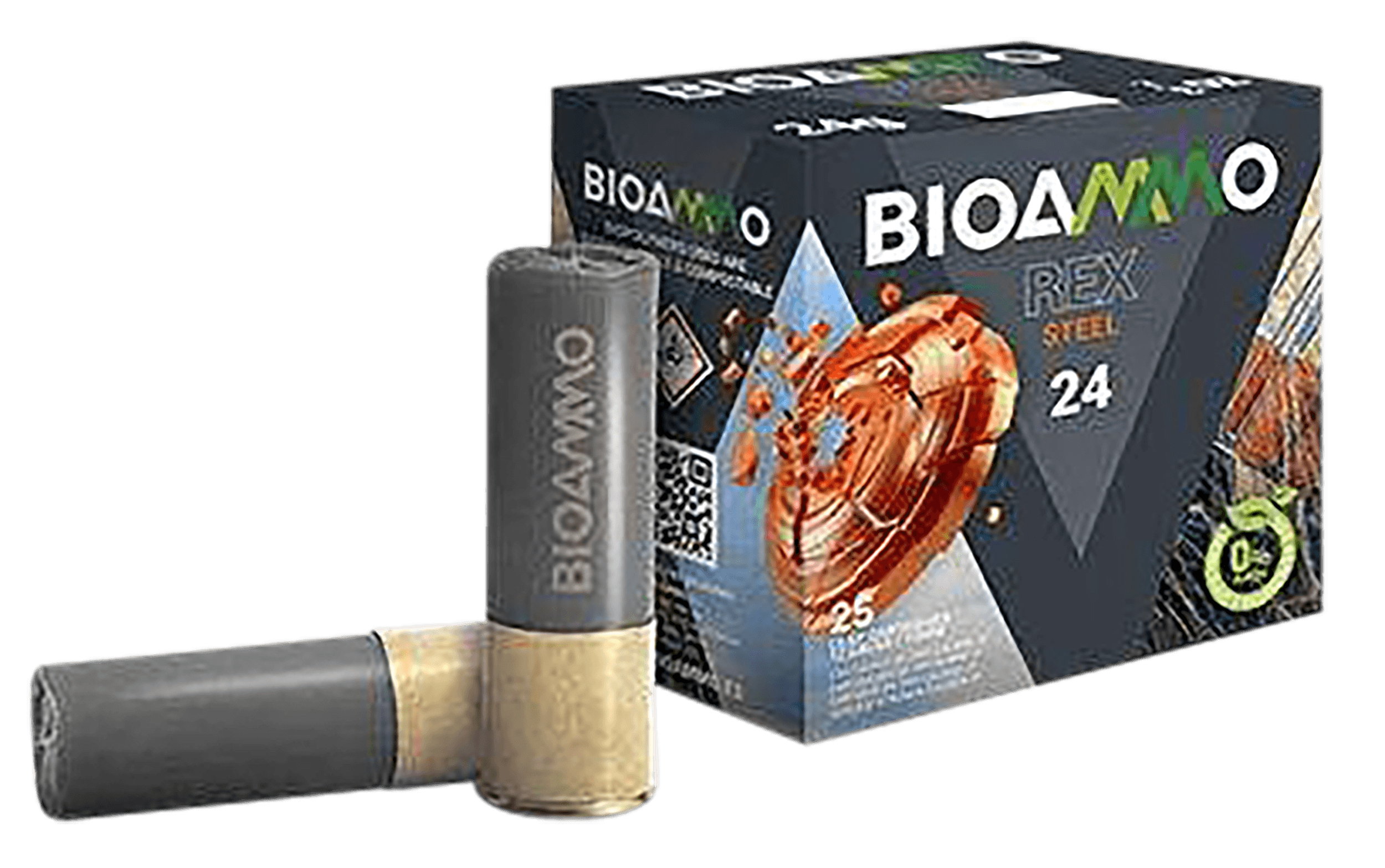 Winchester BIOAMMO LS 12 Gauge Steel Shot 1 Ounce 7 Shot 25 Rounds