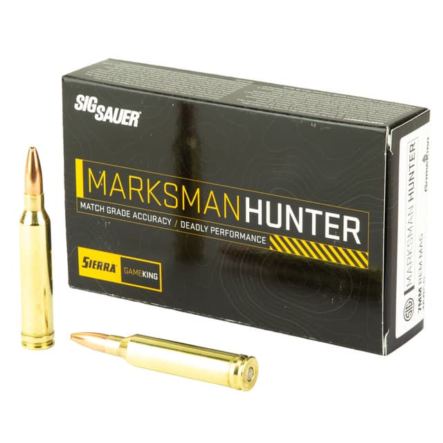 Sig Sauer Marksman Hunter 7mm Remington Magnum Boat Tail Hollow Point 160 Grain 20 Rounds