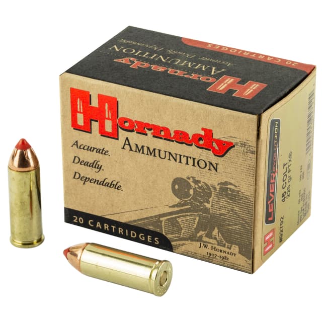 Hornady LEVERevolution Rifle Ammo 45 Colt 225 gr. Flex Tip eXpanding 20 rd.