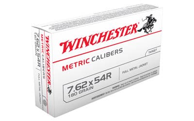 Winchester Win 7.62x54r Full Metal Jacket 180 Grain 20 Rounds