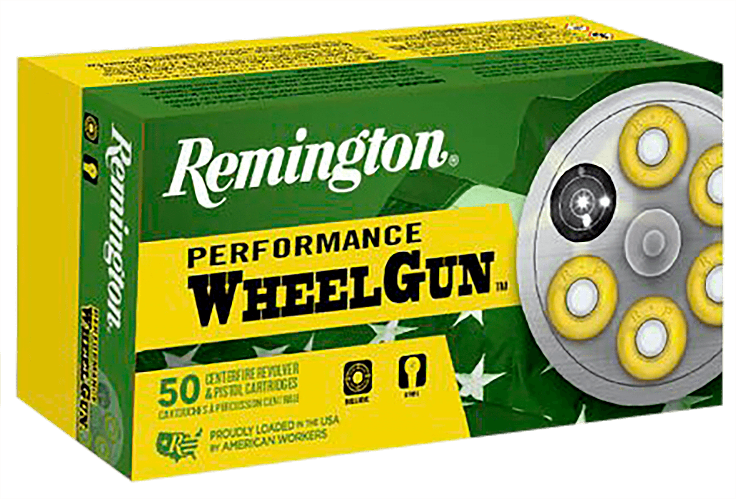 Remington Performance Wheel Gun Ammo 38 S&W Lead Round Nose 146 Grain 50 Rounds