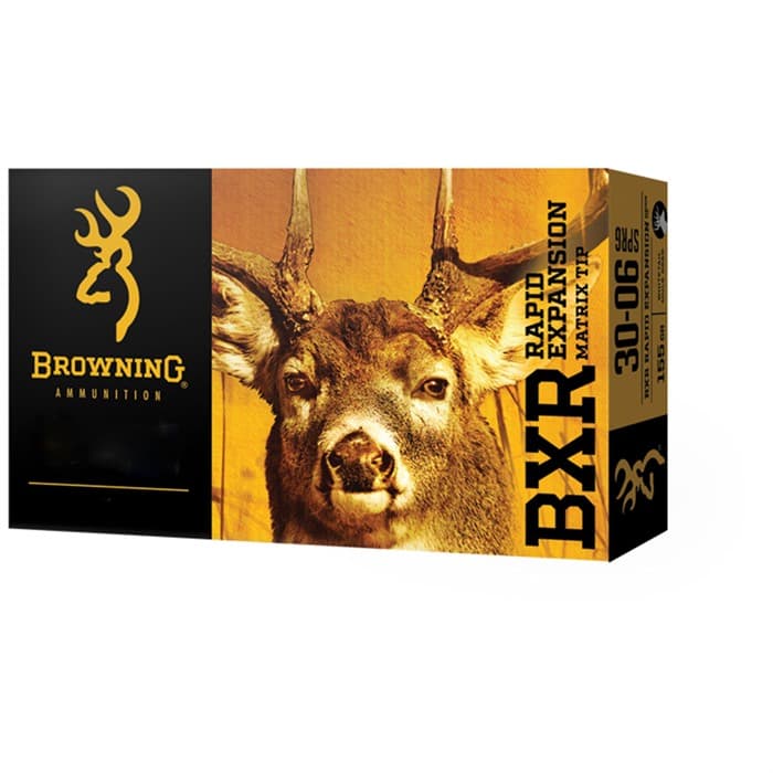 Browning BXR 30-06 Springfield Matrix Tip 155 Grain 20 Rounds