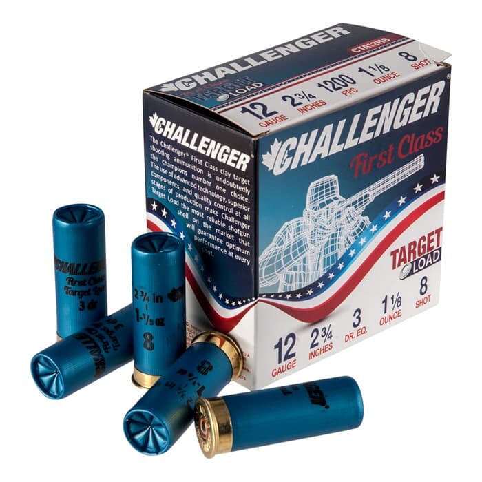 12 GAUGE 2-3/4'' 1-1/8 OZ #8 SHOT 250/CASE (CTA12H8)