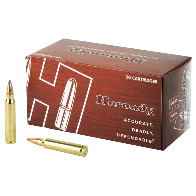 Hornady Custom 223 Remington Spire Point 55 Grain 50 Rounds