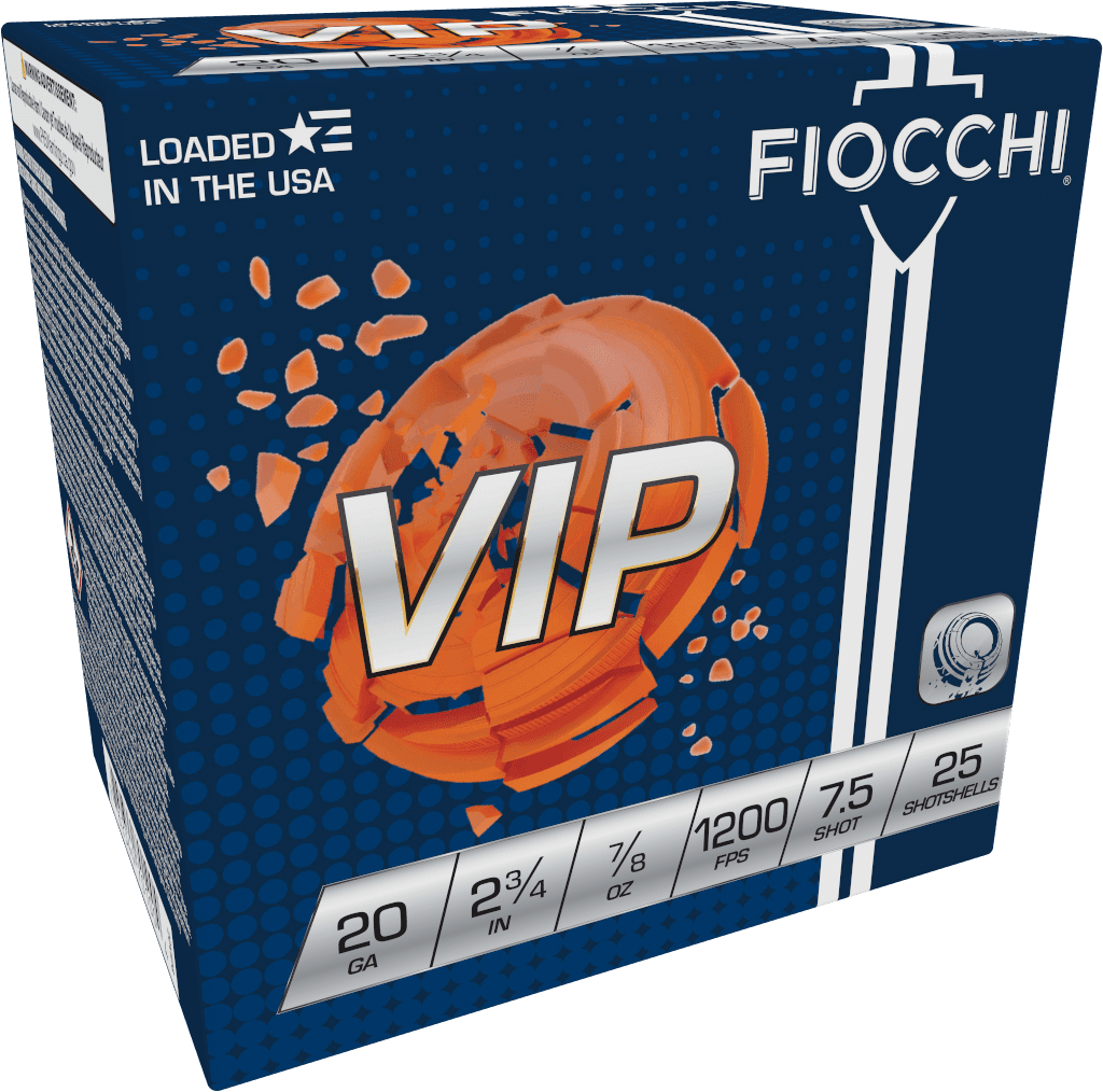 Fiocchi Exacta Target VIP 20 Gauge 7/8 oz Shot 25 Rounds