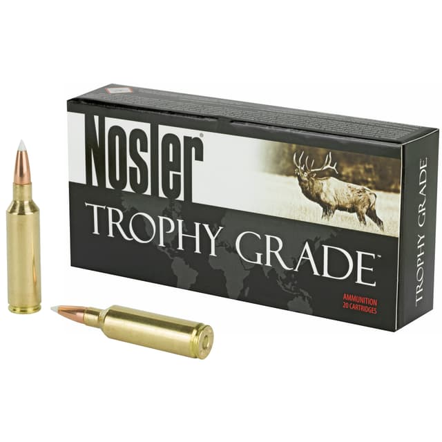 Nosler Trophy, 270 Winchester Short Magnum, AccuBond Sp, 140 Grain, 20 Rounds