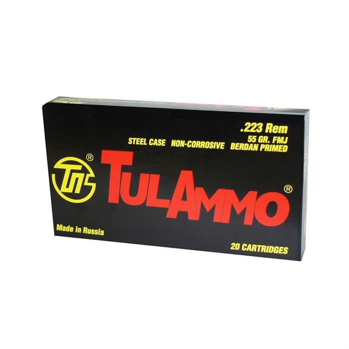 223 REMINGTON 55GR FULL METAL JACKET 20/BOX - TA223550