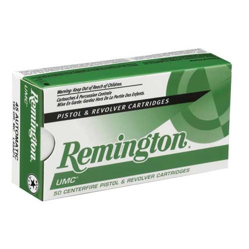 Remington UMC 45 ACP Jacketed Hollow Point 230 Grain 100 Rounds