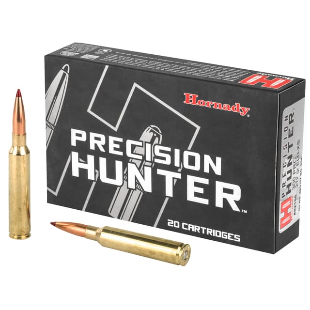 Hornady Precision Hunter, 300 PRC, Low Drag eXpanding, 212 Grain, 20 Rounds