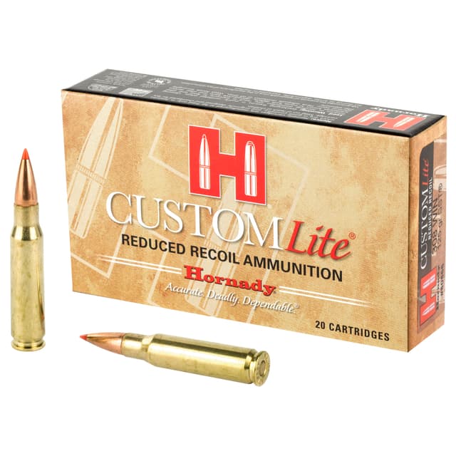 Hornady Custom Lite Rifle Ammo 308 Win 125 gr. SST 20 rd.