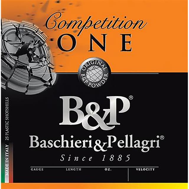 B&P Competition One Shotgun Loads 12 ga. 2.75 in. 1 oz. 1160 FPS 9 Shot 25 rd.