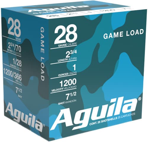 Aguila Standard Velocity 28 Gauge 7.5 Shot 1 Ounce 25 Rounds