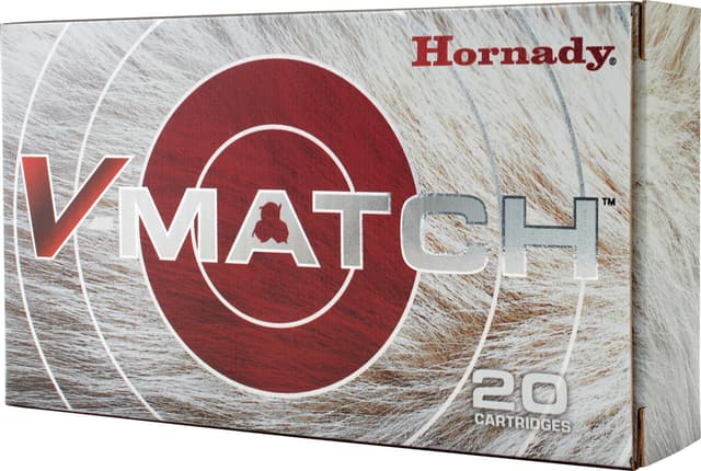 Hornady, V Match, 22 Arc, Eld Vt, 62 Grain, 20 Rounds