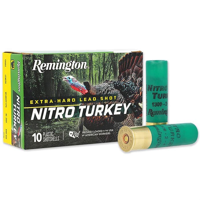 Remington Nitro Turkey 12 Gauge Lead 2 Ounce 6 Grain 10 Rounds