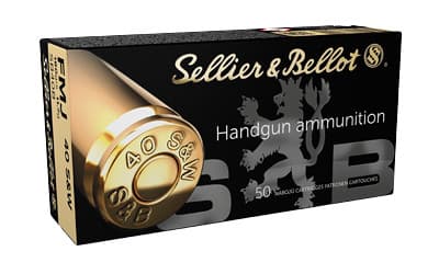 Sellier & Bellot 40 S&W Full Metal Jacket 180 Grain 50 Rounds