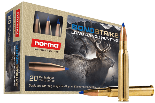 Norma Ammunition 20176422 Dedicated Hunting Bondstrike Extreme 30-06Springfield 180gr Bonded Polymer Tip 20 Rounds