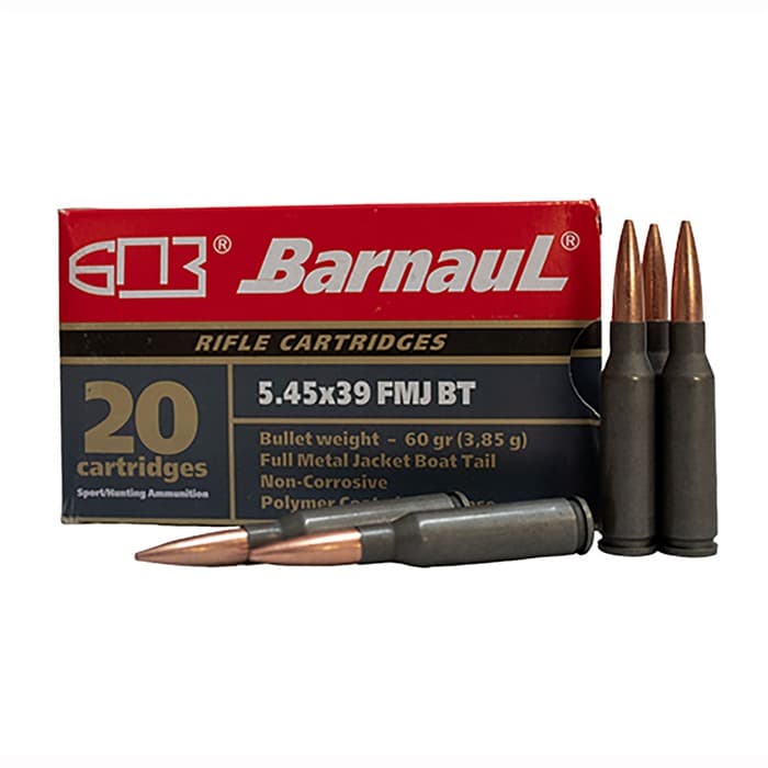 5.45X39MM 60GR FULL METAL JACKET 20/BOX