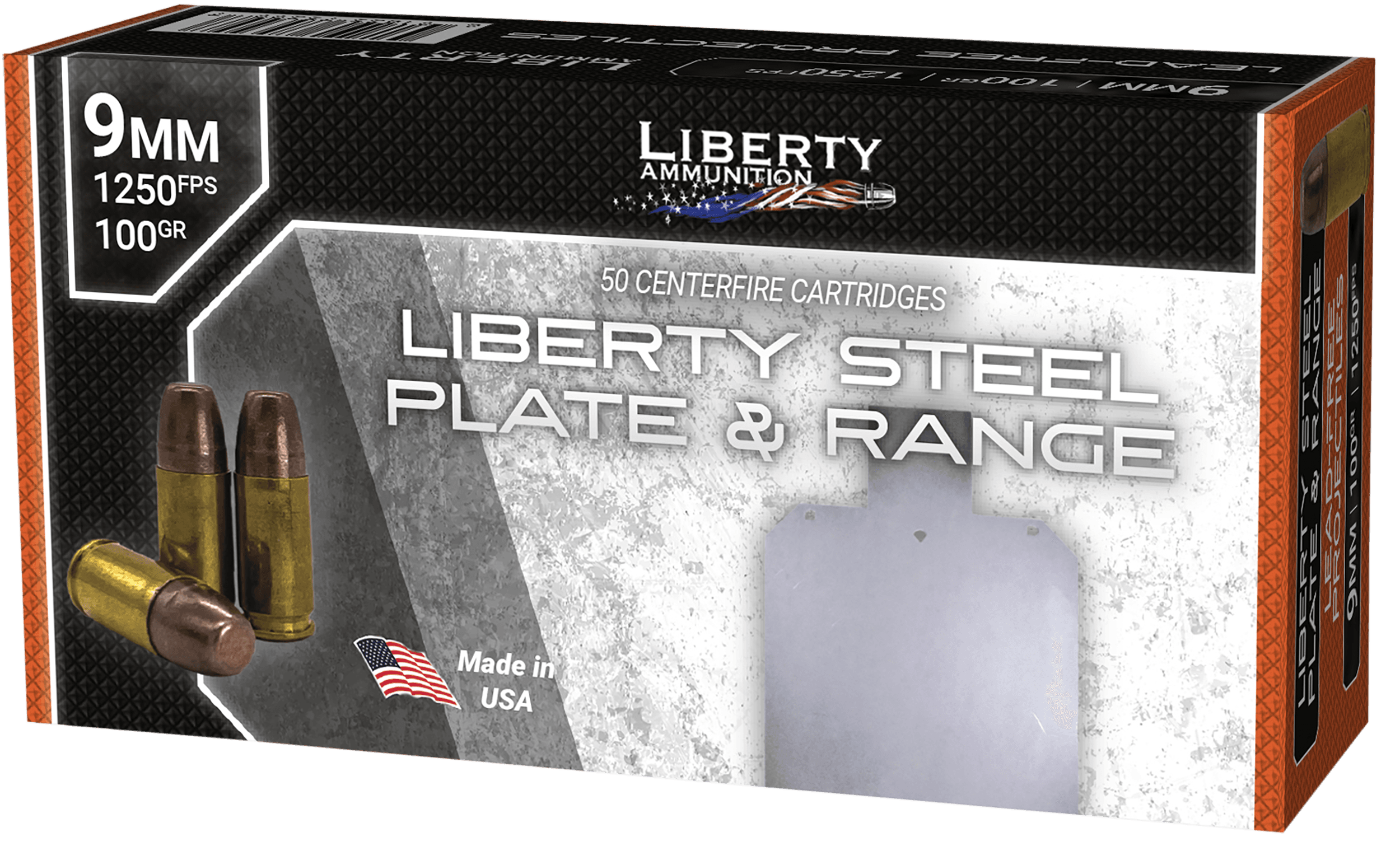 Liberty Ammunition LAR90662   9mm 100gr 50 Rounds