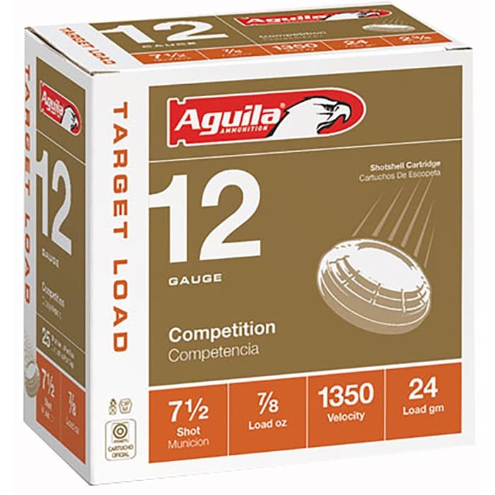 Aguila 1CHB1250 12 Gauge 7.5 Shot 7/8 Grain 25 Rounds