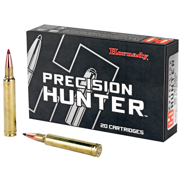 Hornady Precision Hunter, 300 Weatherby Magnum, Eld-x Bullet, 200 Grain, 20 Rounds