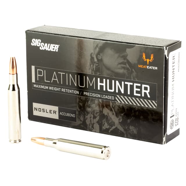 Sig Sauer Platinum Hunter 270 Winchester Ballistic Tip 150 Grain 20 Rounds