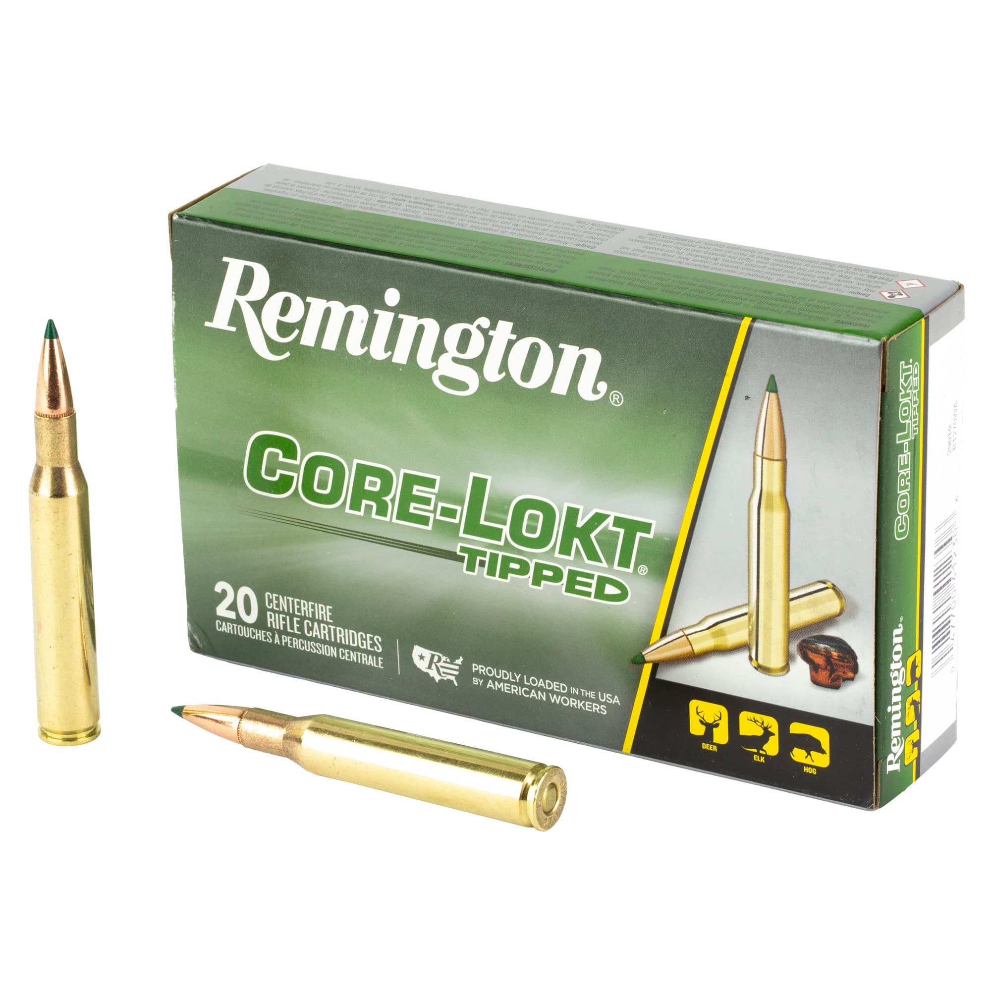 Remington Core-Lokt Tipped Rifle Ammo 270 Win. 130 gr. Core-Lokt Tipped 20 rd.