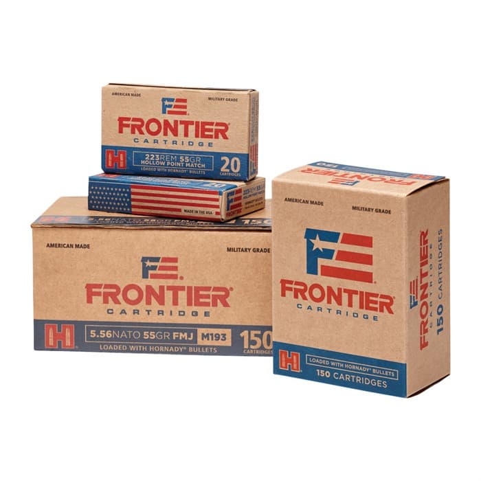 Hornady Frontier 300 AAC Blackout Full Metal Jacket 125 Grain 150 Rounds