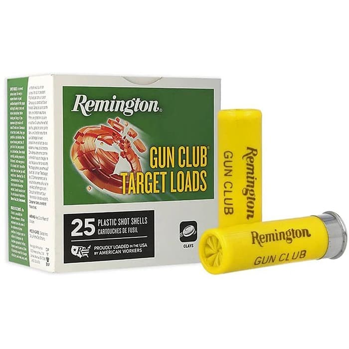 Remington Gun Club 20 Gauge 7/8oz Shot 8 25 Rounds