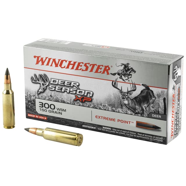 Winchester, DeerSeason Xp, 300 Short Magnum, Extreme Point, 150 Grain, 20 Rounds