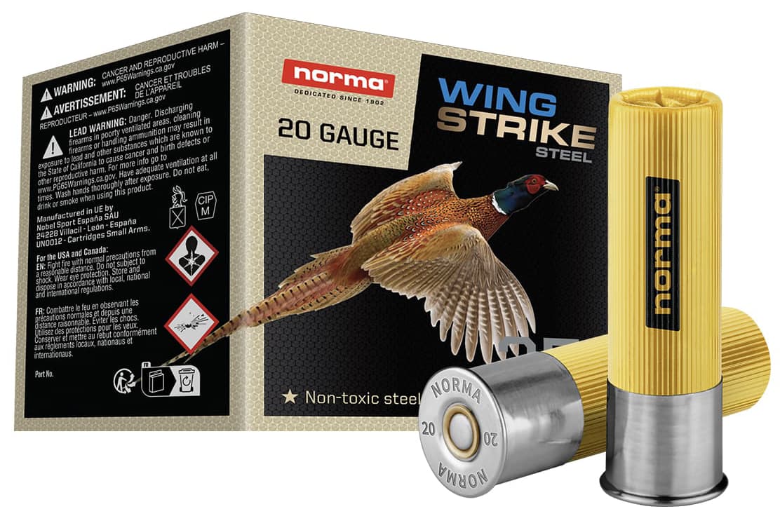 Norma Wingstrike 20ga 2.75 #5 1-1/8oz 25/10