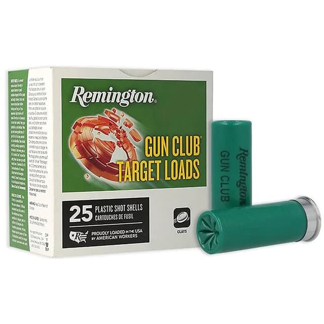 Remington Gun Club 12 Gauge 1 1/8oz Shot 7.5 25 Rounds