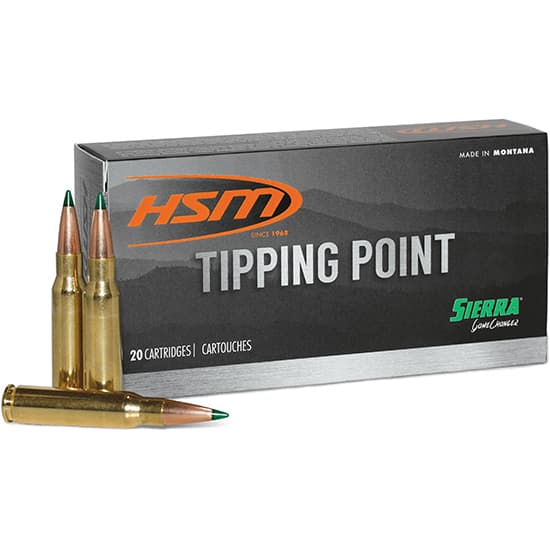 HSM Game Changer 6.5 Creedmoor Sierra GameChanger Polymer Tip 140 Grain 20 Rounds