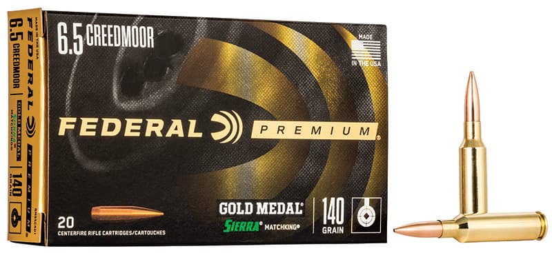 Fed 6.5 Crd 140gr Tip Mtchkng 20/200
