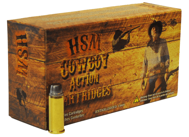 Hsm Cowboy Action 30-40 Krag Round Nose Flat Point 165 Grain 20 Rounds
