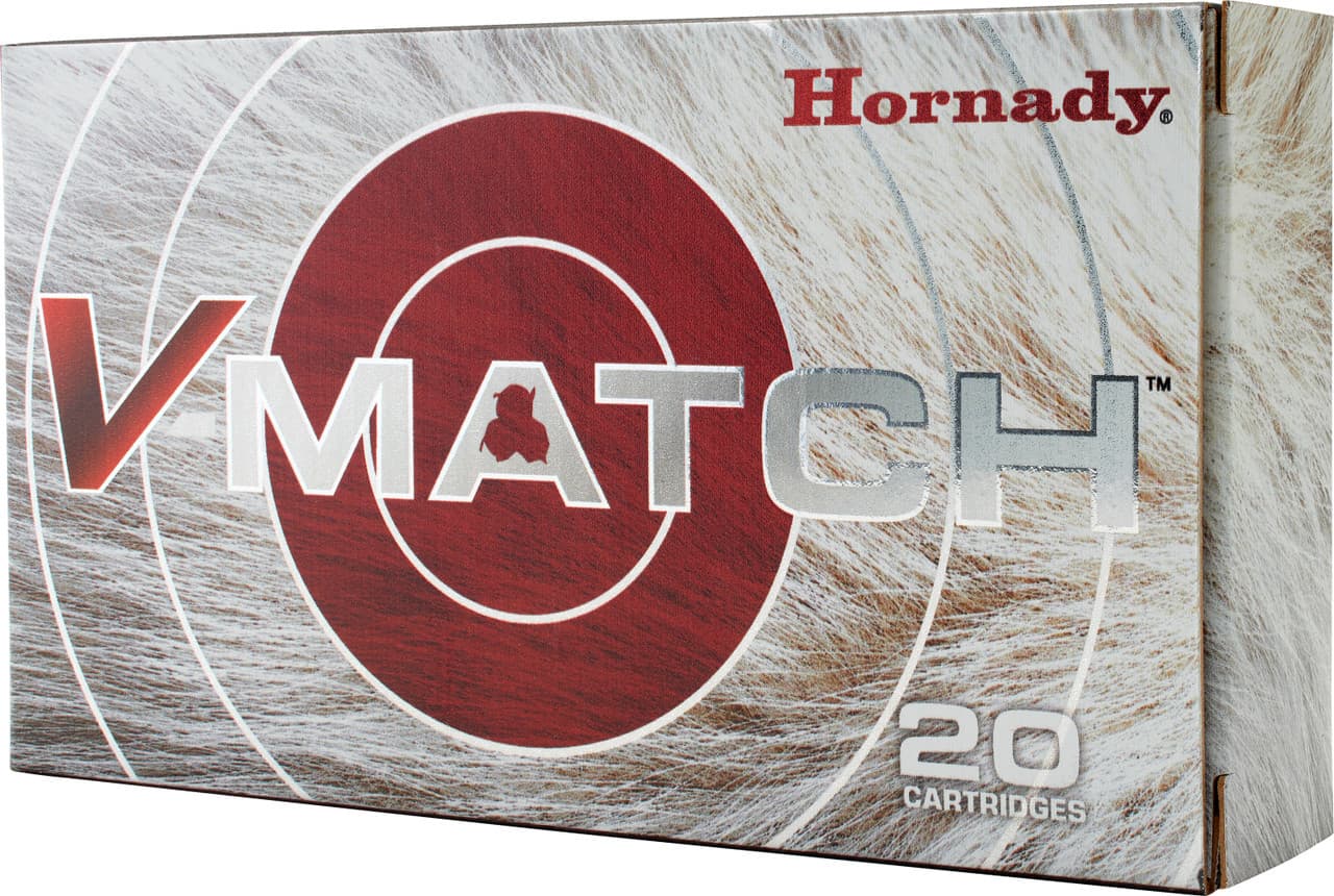 Hornady, V-match, 6.5 Creedmoor, Eld-vt, 100 Grain, 20 Rounds