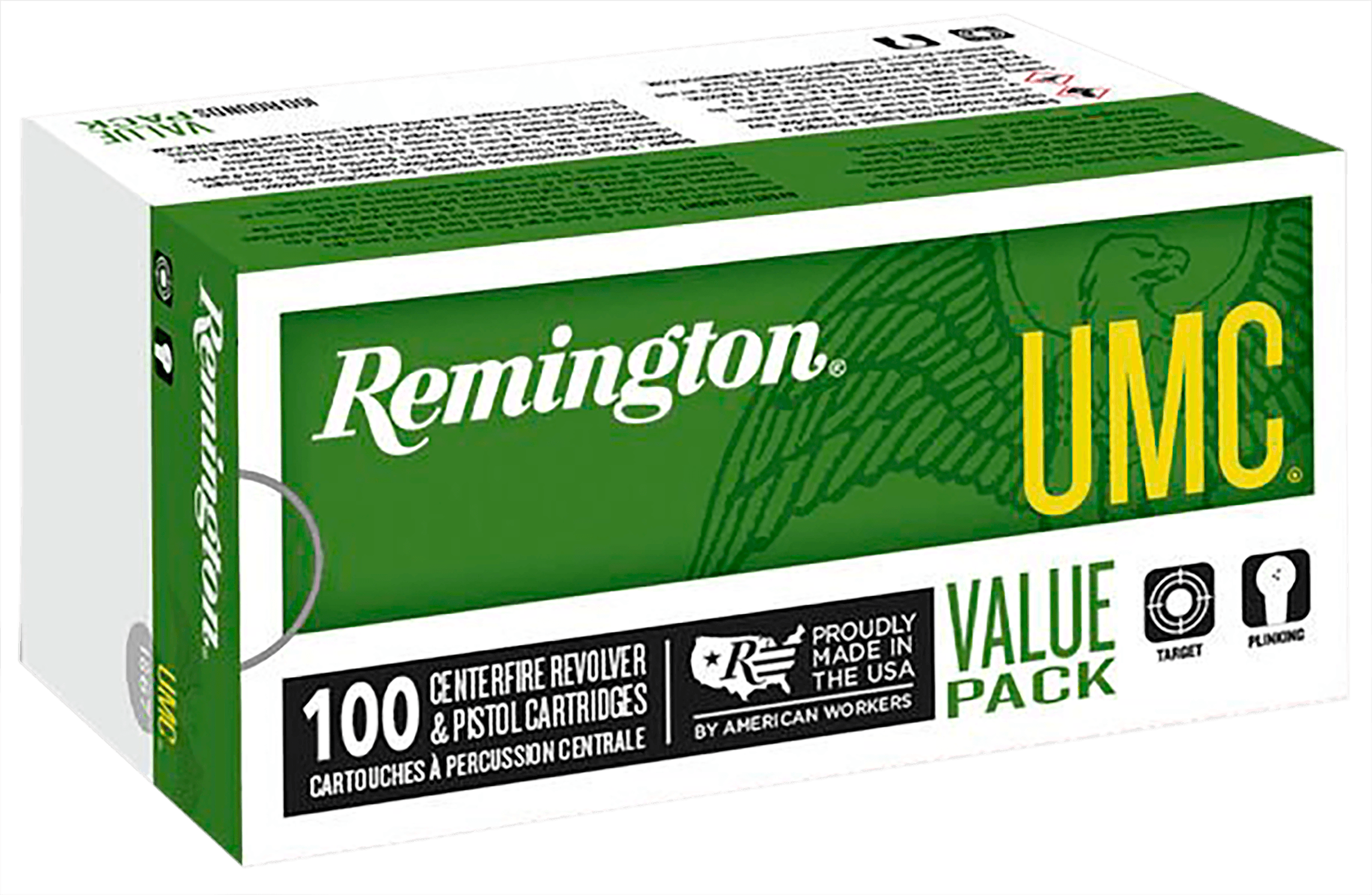 Remington UMC 9mm Full Metal Jacket 115 Grain 100 Rounds