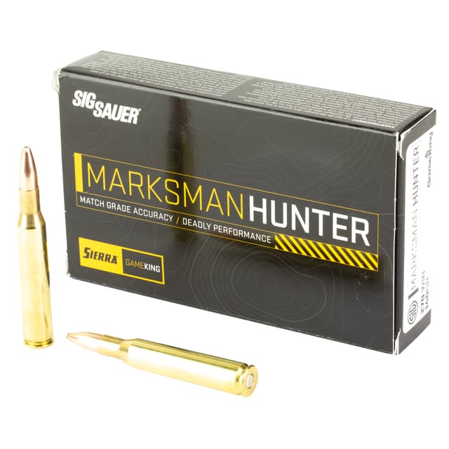 Sig Sauer Marksman Hunter 270 Winchester Boat Tail Hollow Point 140 Grain 20 Rounds
