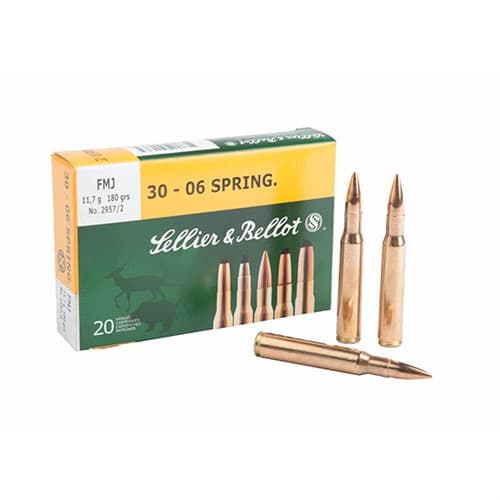 Sellier & Bellot, 303 British, Full Metal Jacket, 180 Grain, 20 Rounds